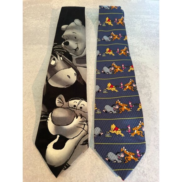Set of 2 Vintage Winnie the Pooh Neckties – Classic & Playful Designs - Picture 11 of 11